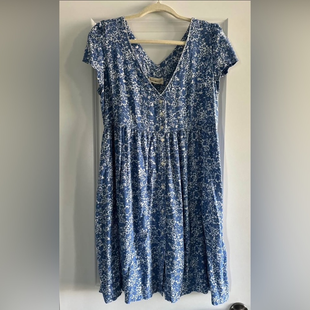 Denim & Supply Ralph Lauren Blue Floral Dress - Picture 2 of 2